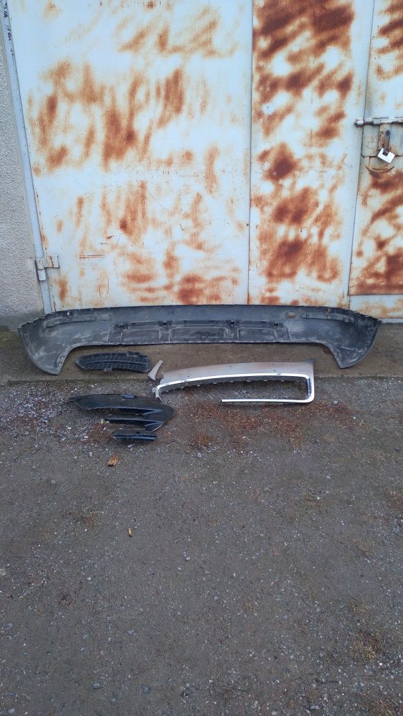 Задня юбка бампера VW Туарег