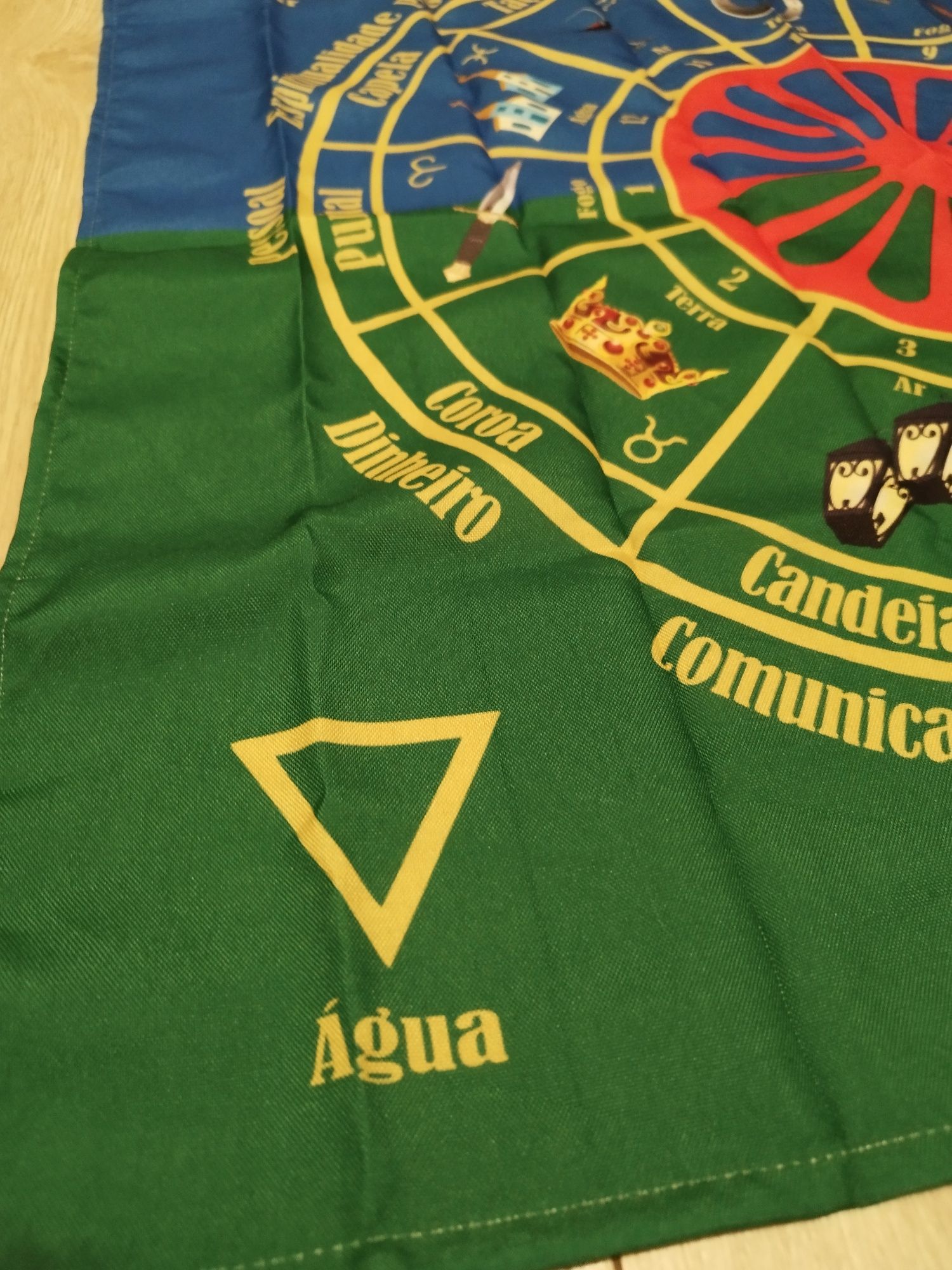 Toalha de Tarot Roda Cigana