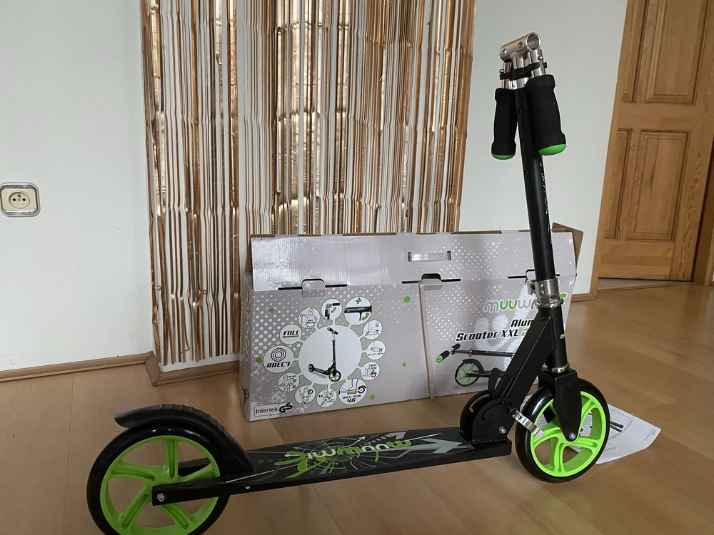 Nowa!! Aluminium scooter xxl 205 mm gl Hulajnoga Muuwmi