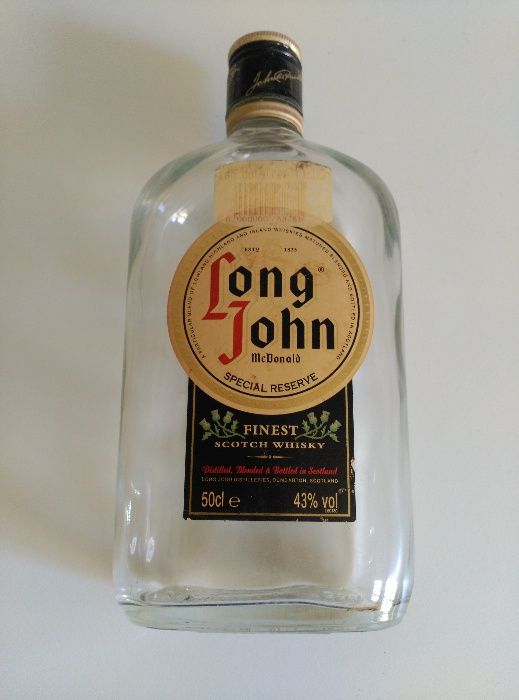 Garrafa de Whisky Long John 50 cl