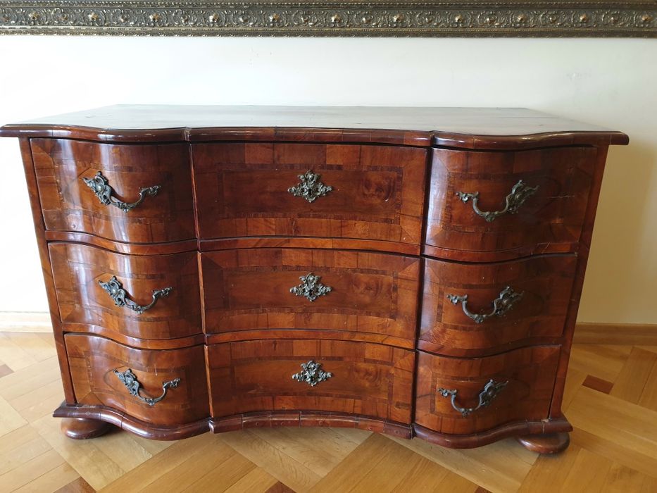 Antyk piękna komoda barokowa XVIII wiek