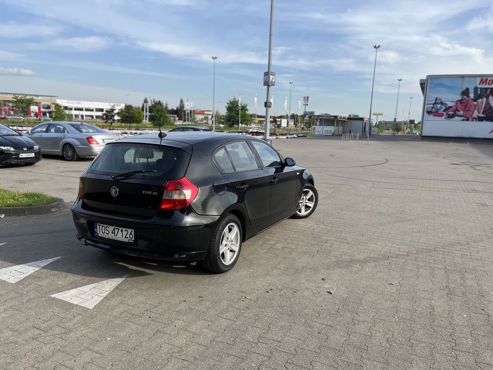 BMW 1  2.0 Diesel Zamiana 2007 rok  Nic do roboty