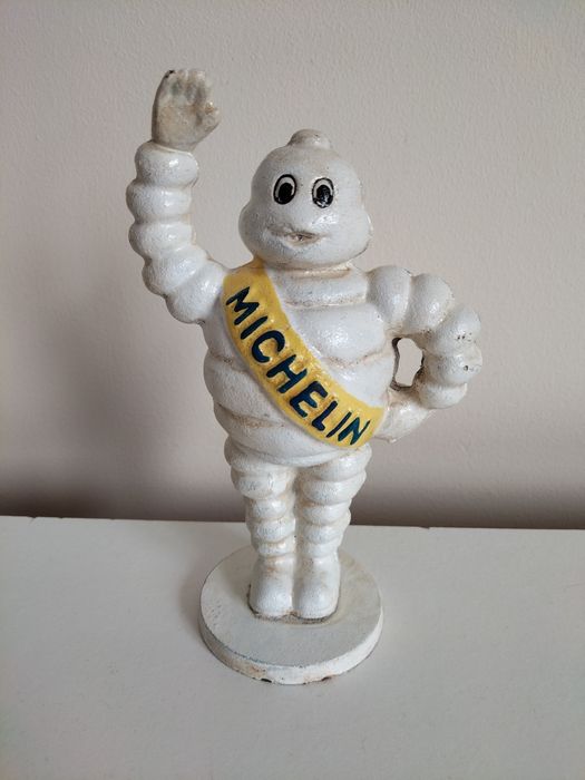 Kolekcjonerska Figurka Michelin Motoryzacyjna - Antyki
