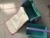 Mala tupperware para bebés muito completa e prática