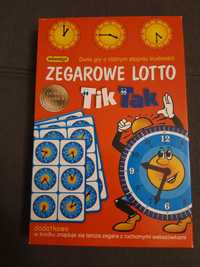 Gra edukacyjna nauka zegara Zegarowe Lotto Tik Tak