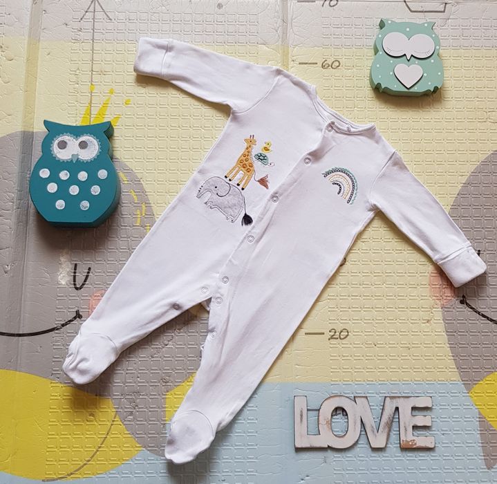 Чоловічок Некст Next боді ромпер сліп бодік 3-6 м