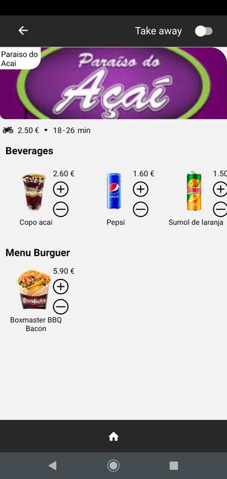 Sistema completo de apps de entrega — Cliente, vendedor, estafeta