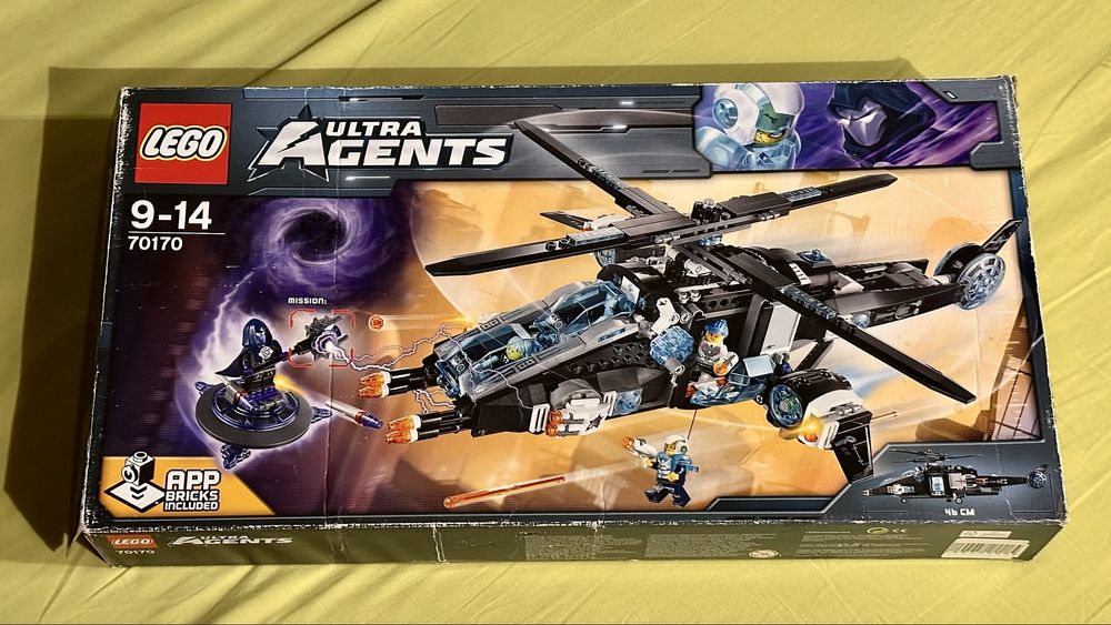 Lego 70170 Ultra Agents Ultracopter vs. Antimatter 100%