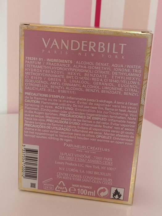 Perfume Gloria Vanderbilt 100 ml com vaporizador