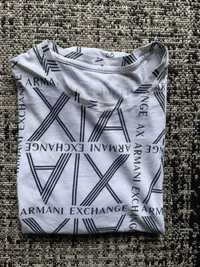 Koszulka Armani Exchamge L biała
