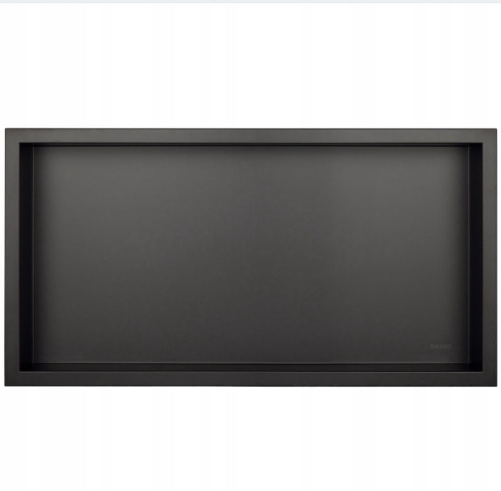 Półka wnękowa Balneo Wall-Box One 60x30x10 cm czarna