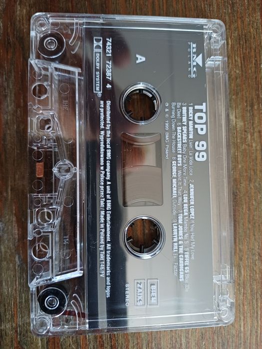 Kaseta audio TOP 99