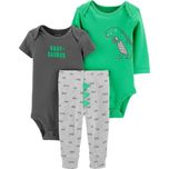 62 68 Carter’s USA zestaw body legginsy komplet dinozaur dla chłopca