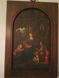 Vendo quadro antigo de 1519 de Leonardo da vinci
