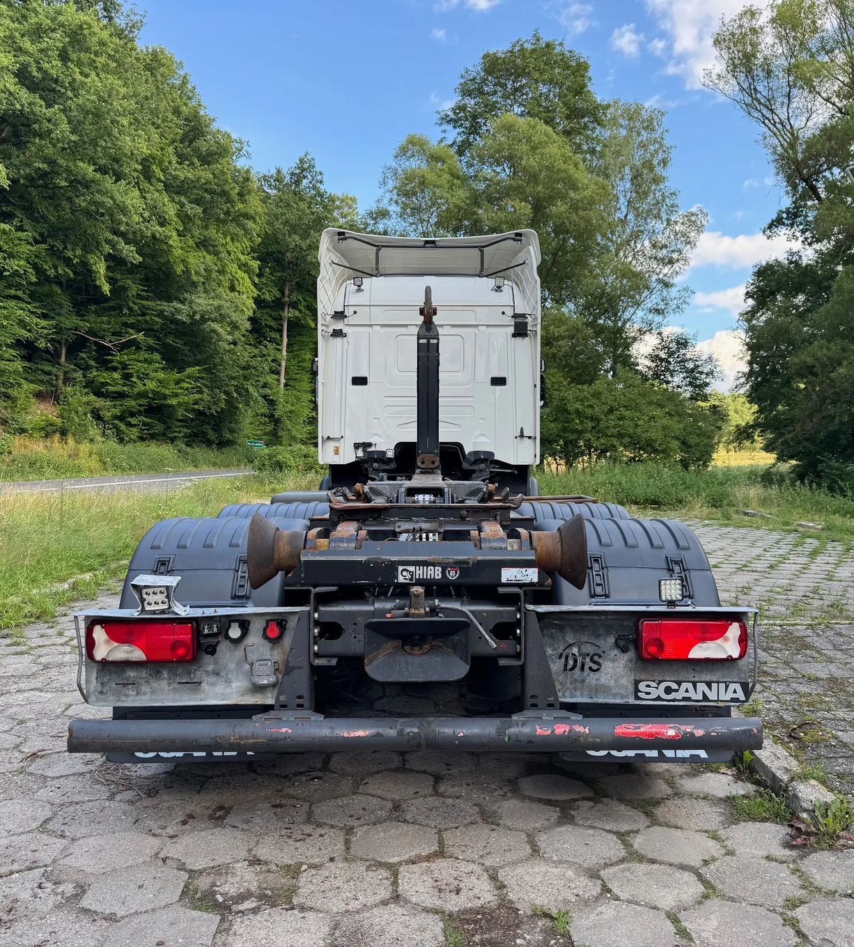 Scania R 410/Euro 6/bez Egr/  hakowiec Hiab/sprowadzony/tylko 558 tys km