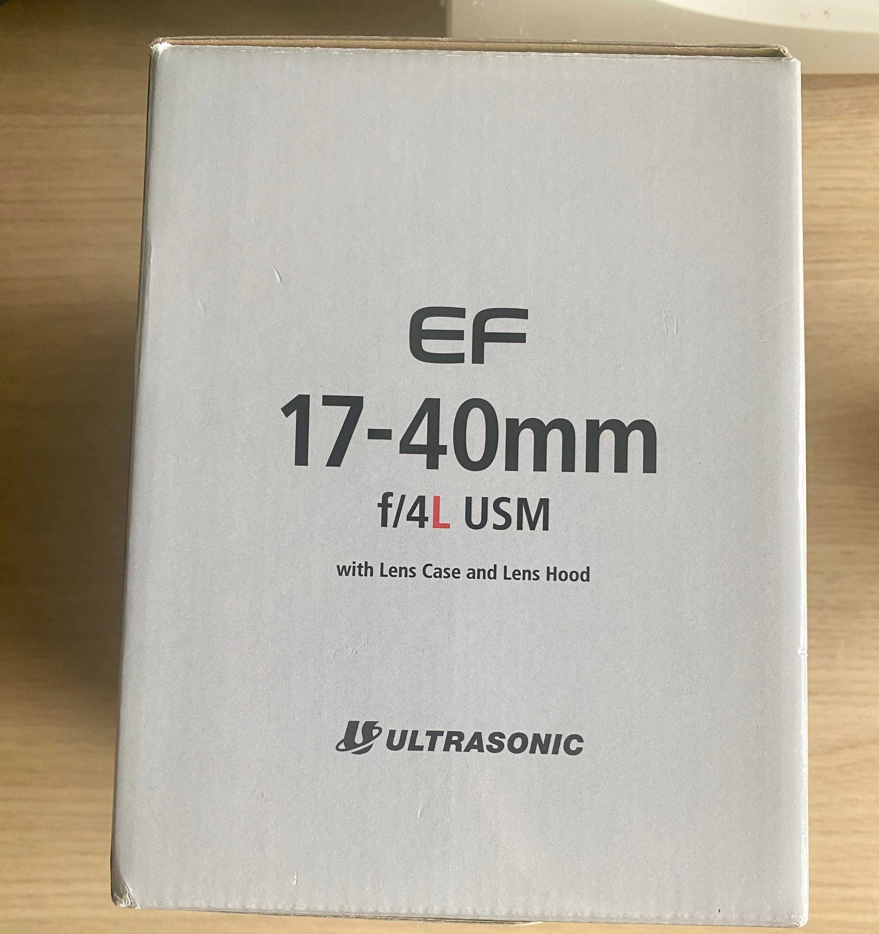 Canon EF 17-40mm f/4L USM Lens