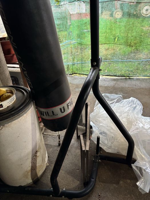 Saco de box com stand