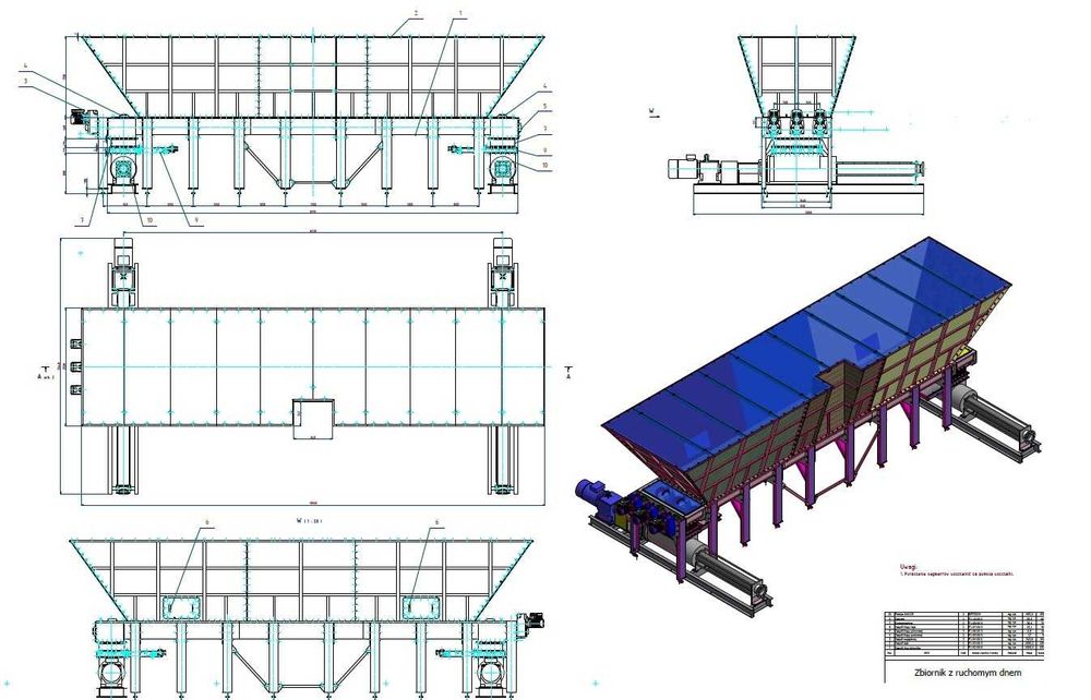 Projekt-Projektowanie,   CAD, 3D, Dokumentacji 2D (AutoCAD, Inventor)