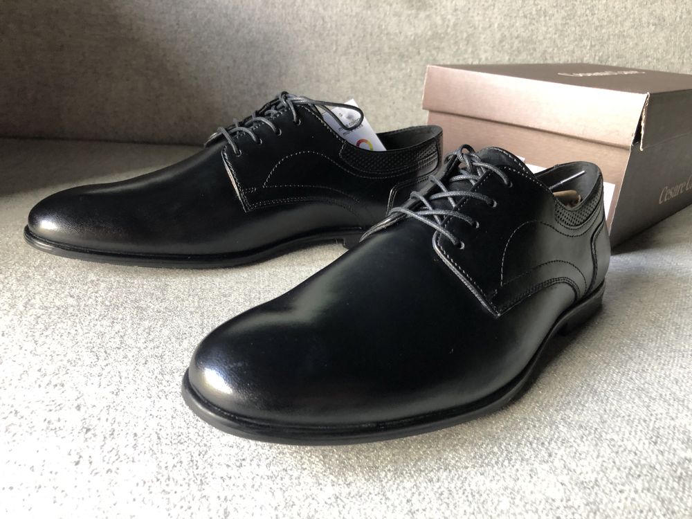 Buty skórzane 42 CCC Cesare Cave nowe
