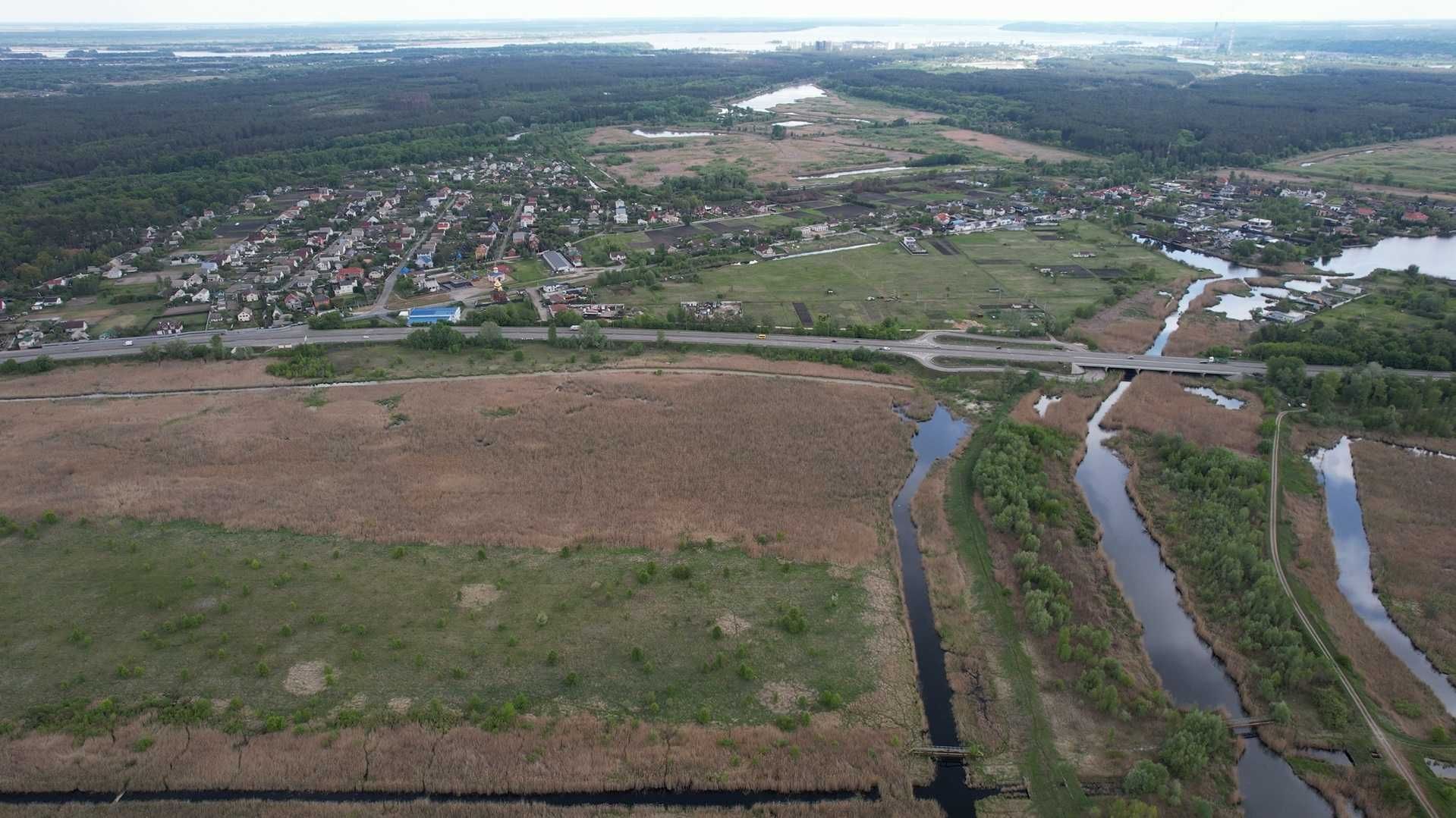 ‼️Супер ціна ‼️Фасад Обухівської траси 3-10 Га, Таценки Безрадичі Київ