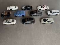 Resoraki Matchbox 10X Policja i podobne Ford Dodge Lamborghini GMC
