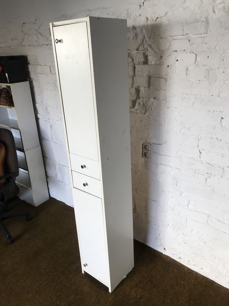 Szafka słupek biała 180 cm
