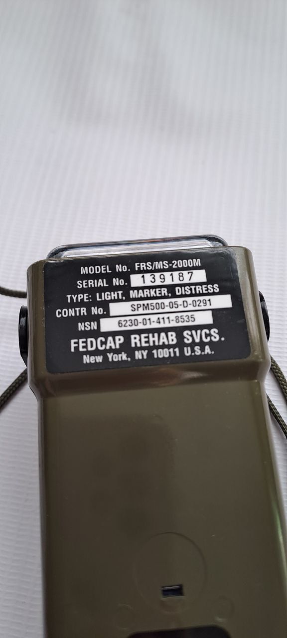 Ліхтарик, ІЧ маячок FRS / MS-2000 Strobe армії США