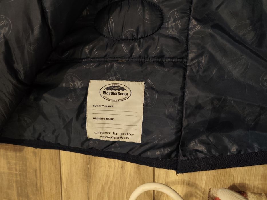 Derka stajenna z kapturem Weatherbeeta 135 cm