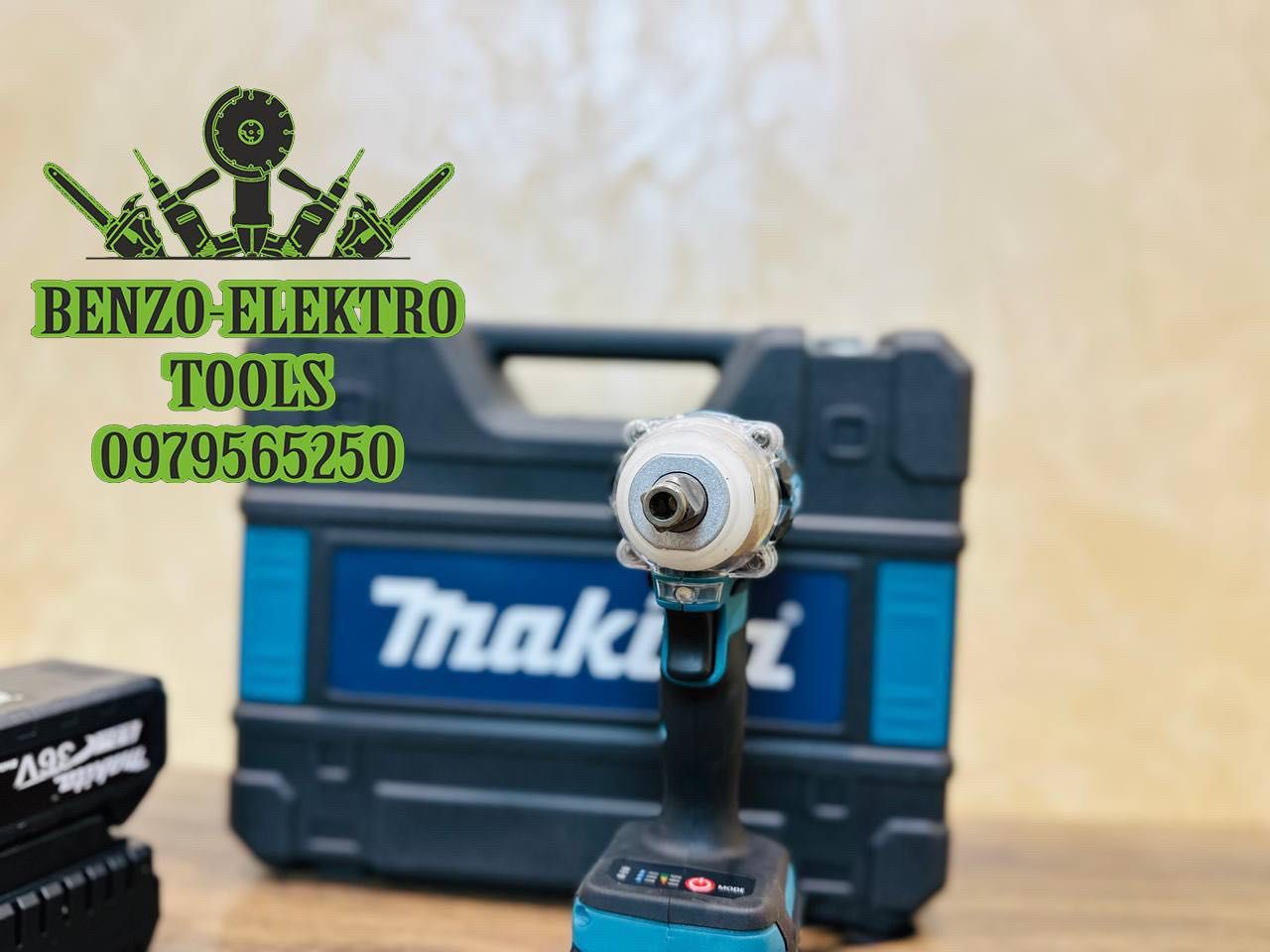 Акумуляторний Гайкокрут Makita DTW301 Винтоверт з набором інструментів
