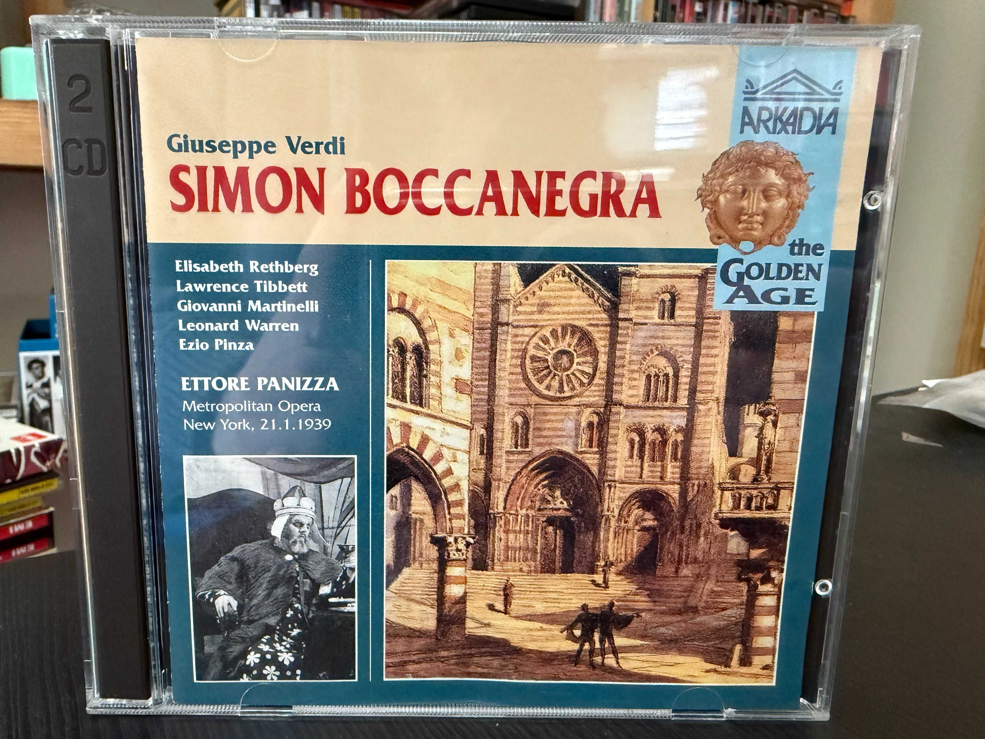 Verdi – Simon Boccanegra – Rethberg, Tibbett, Martinelli – E. Panizza