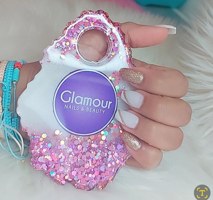 Placa Manicure Personalizada para Fotos