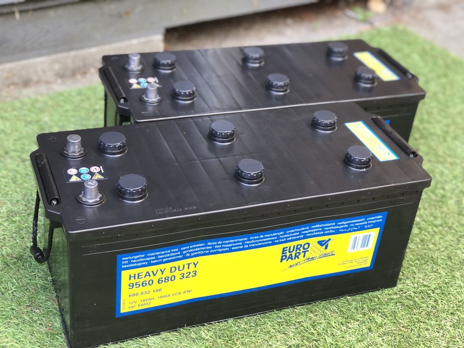 Akumulatory używane 12V 180Ah 1000A stan bdb sprawdzone, gwarancja