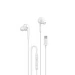 Słuchawki Dudao X3C+ przewodowe USB-C dokanałowe 1.2m - białe