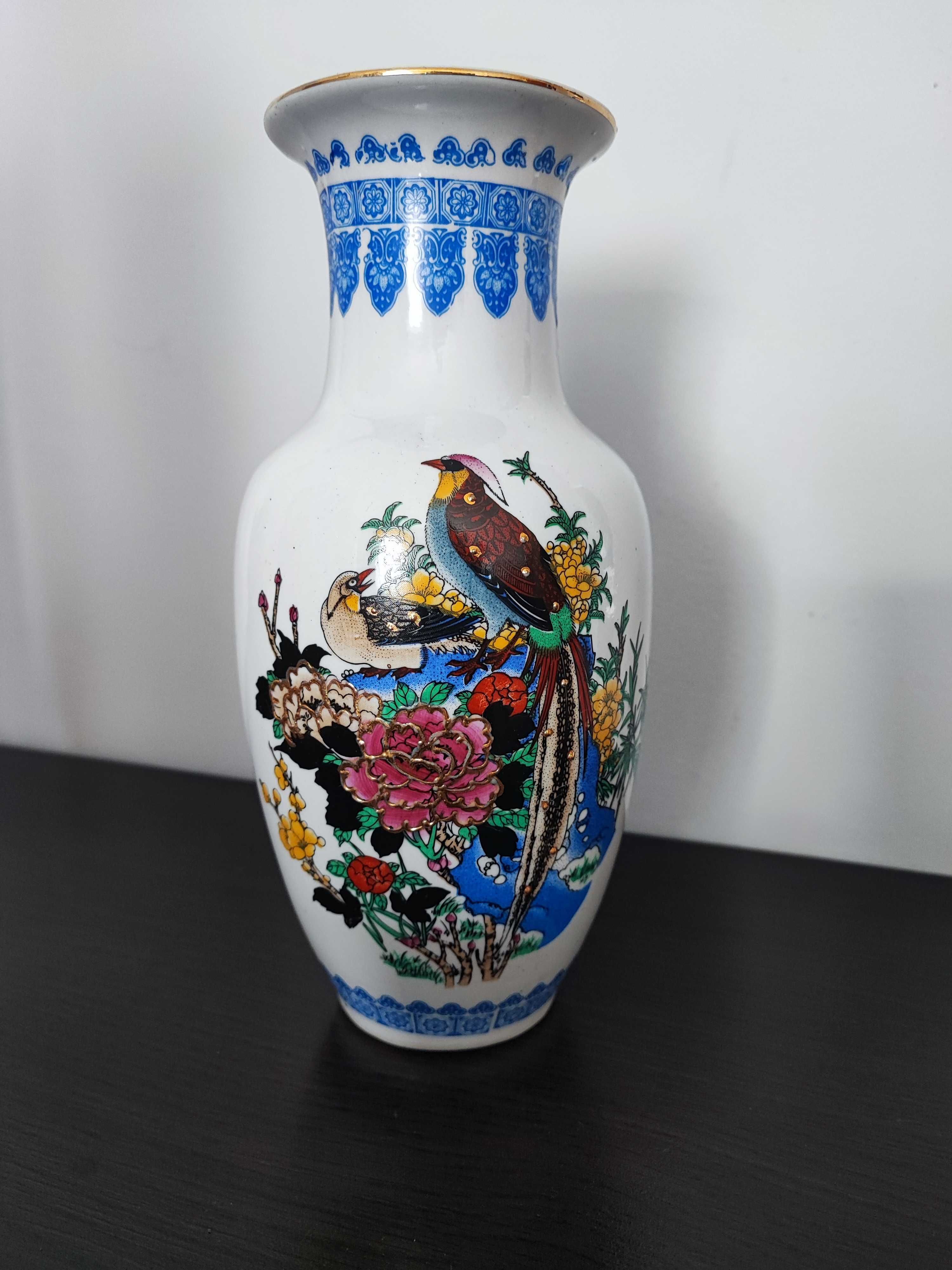 Wysoki wazon chińska porcelana