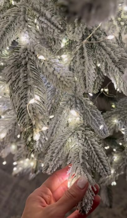 Гірлянда Хвойна Лапа, Мішура, Роса, штора Роса