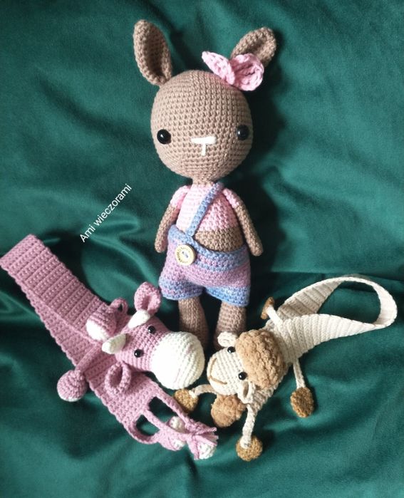 Miś Uszatek przytulanka hand made oryginalny prezent