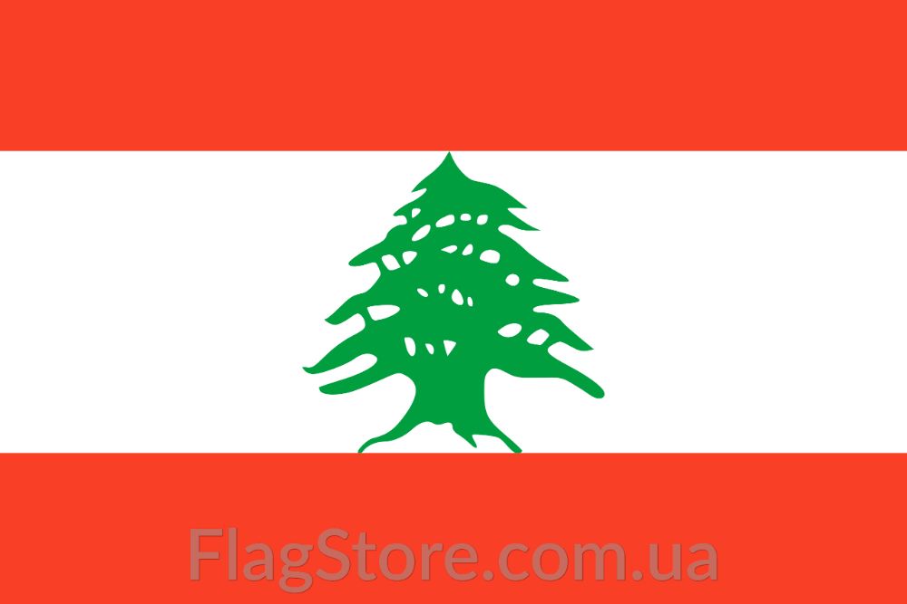 Ливанский флаг Ливана 150*90 ліванський прапор Лівану flag of Lebanon