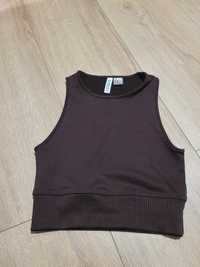 Top sportowy cropp top H&M