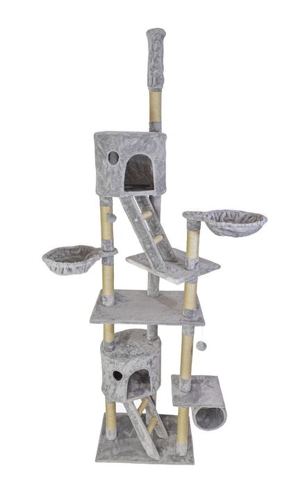 Sufitowy DRAPAK DLA KOTA budka drzewo legowisko drabina tunel PetHOBBY