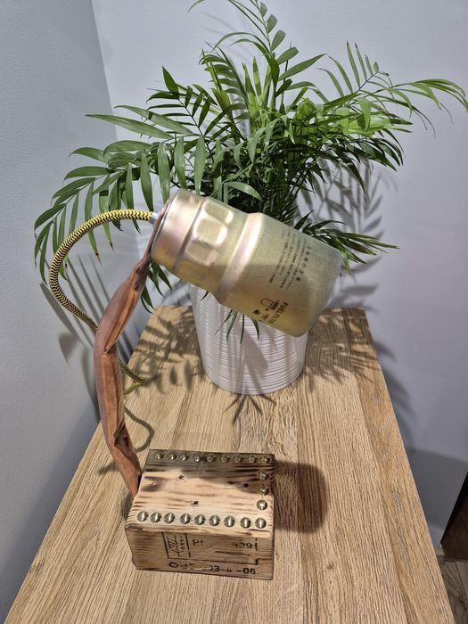 Lampka własnej roboty z filtra