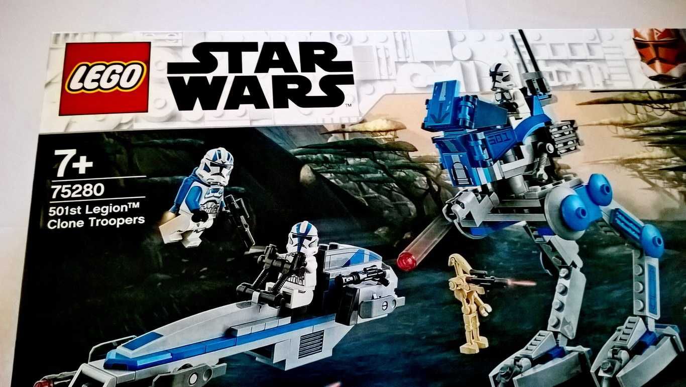 Lego Star Wars 75280 Legion 501st Clone Troopers selado