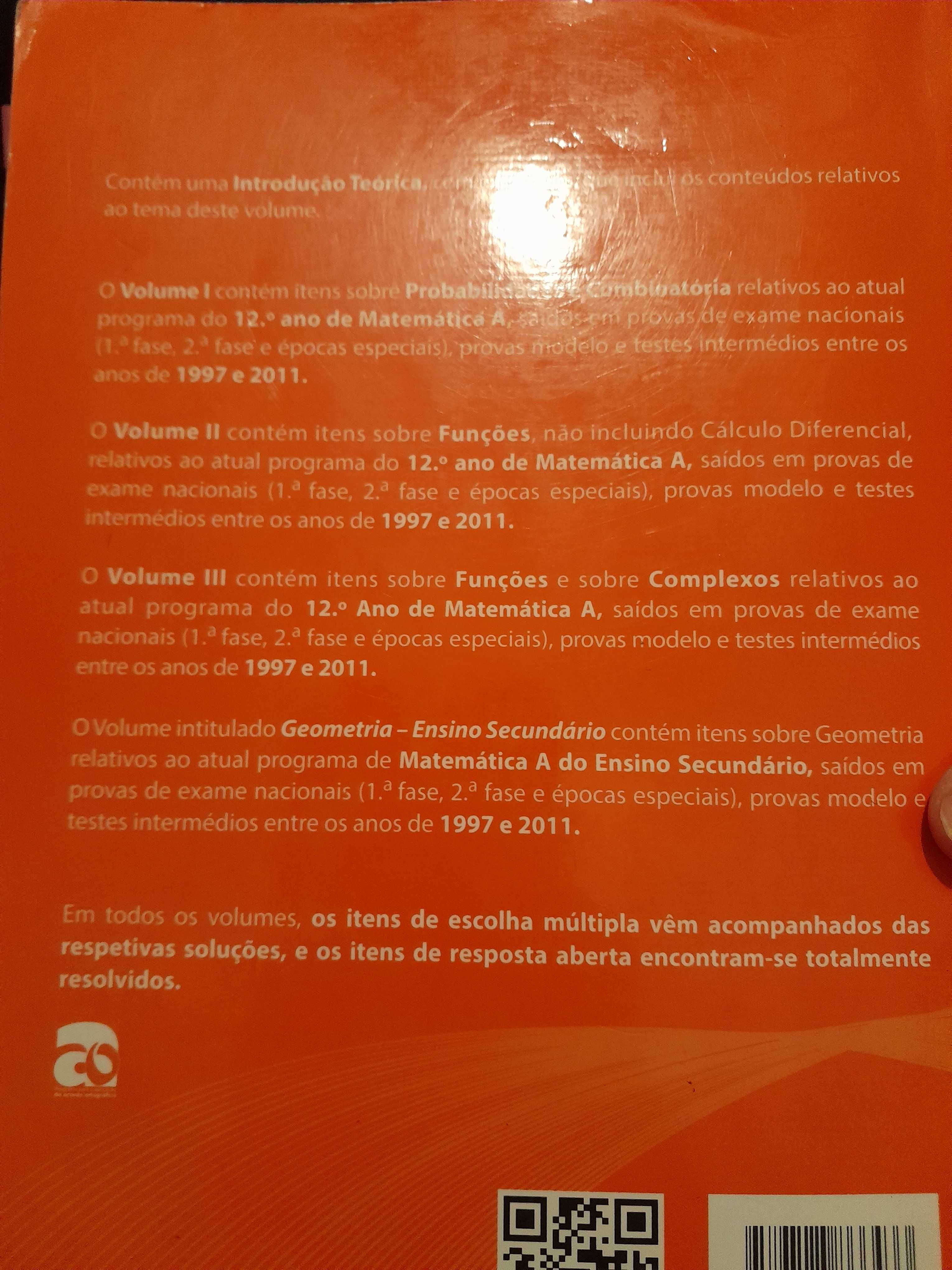 Cadernos do GAE para Matemática A do 12° ano