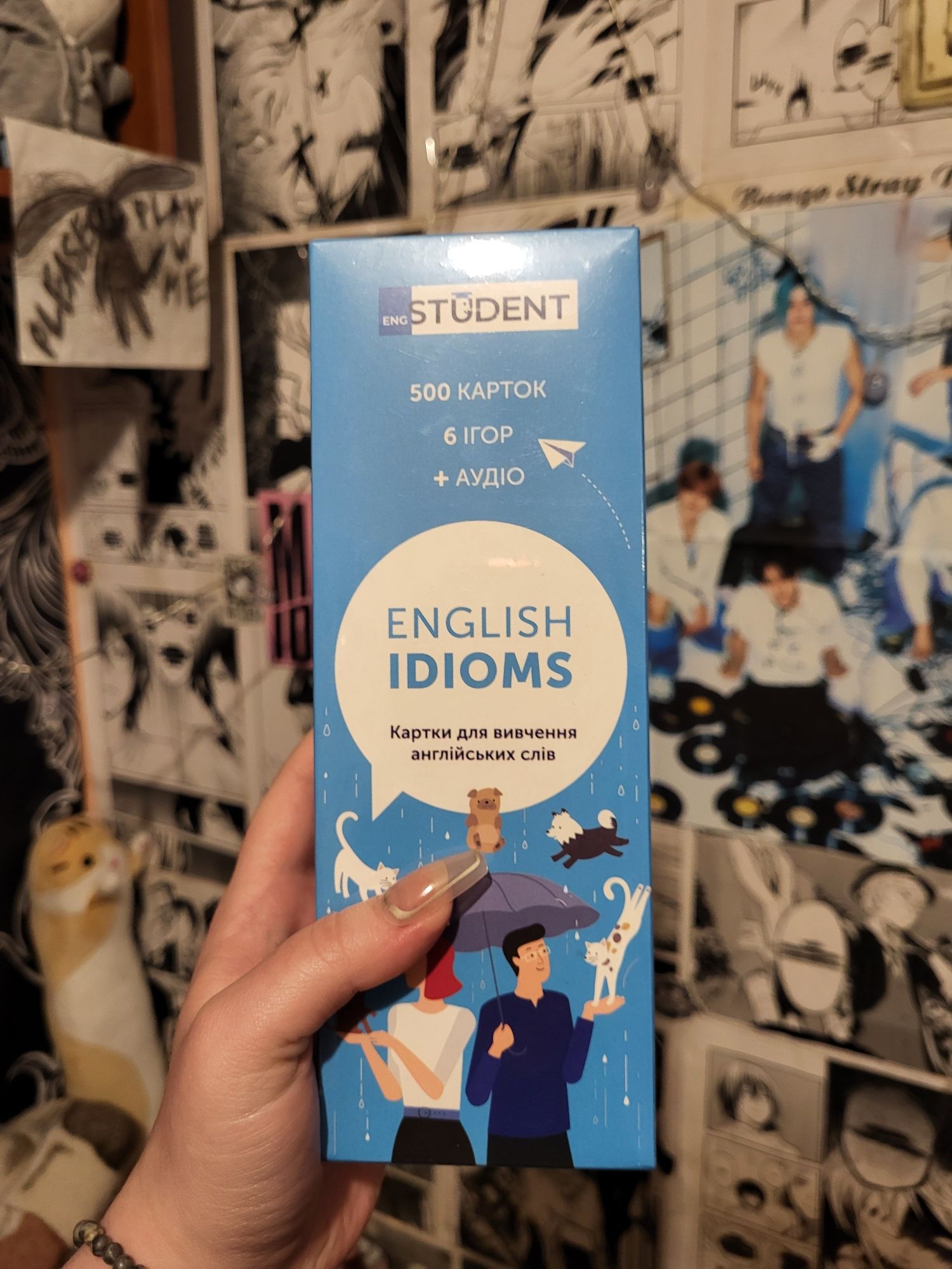 English idioms 500 карток для вивчення англійської мови