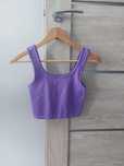 Top fioletowy, rozmiar S