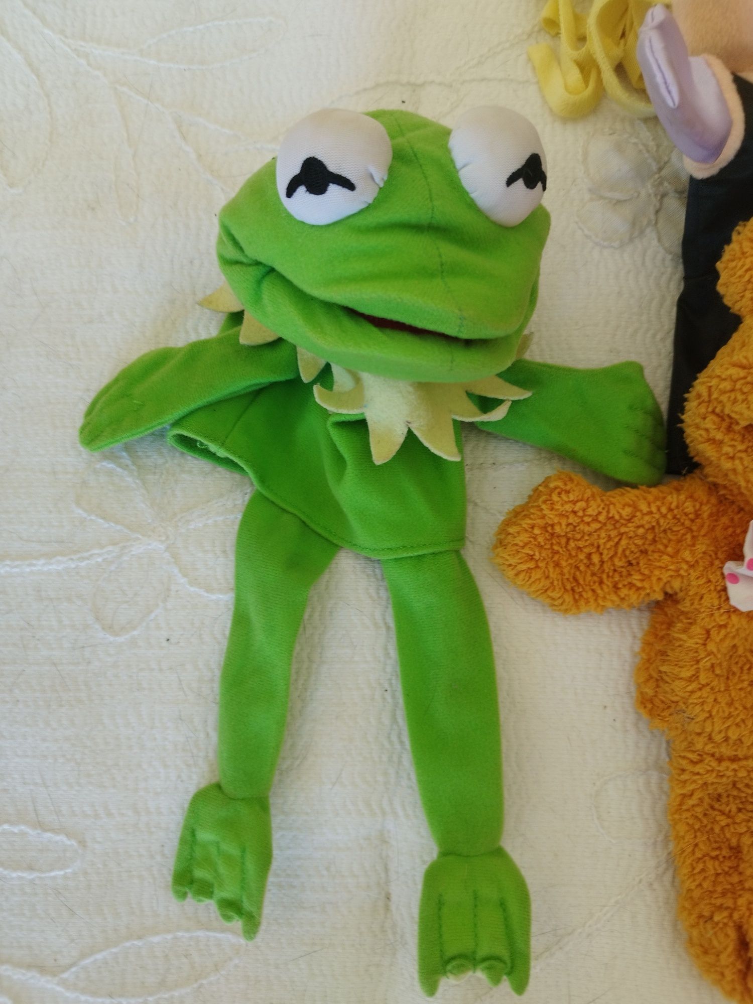 conjunto de 4 fantoches do programa dos Marretas.  Jim Henson.