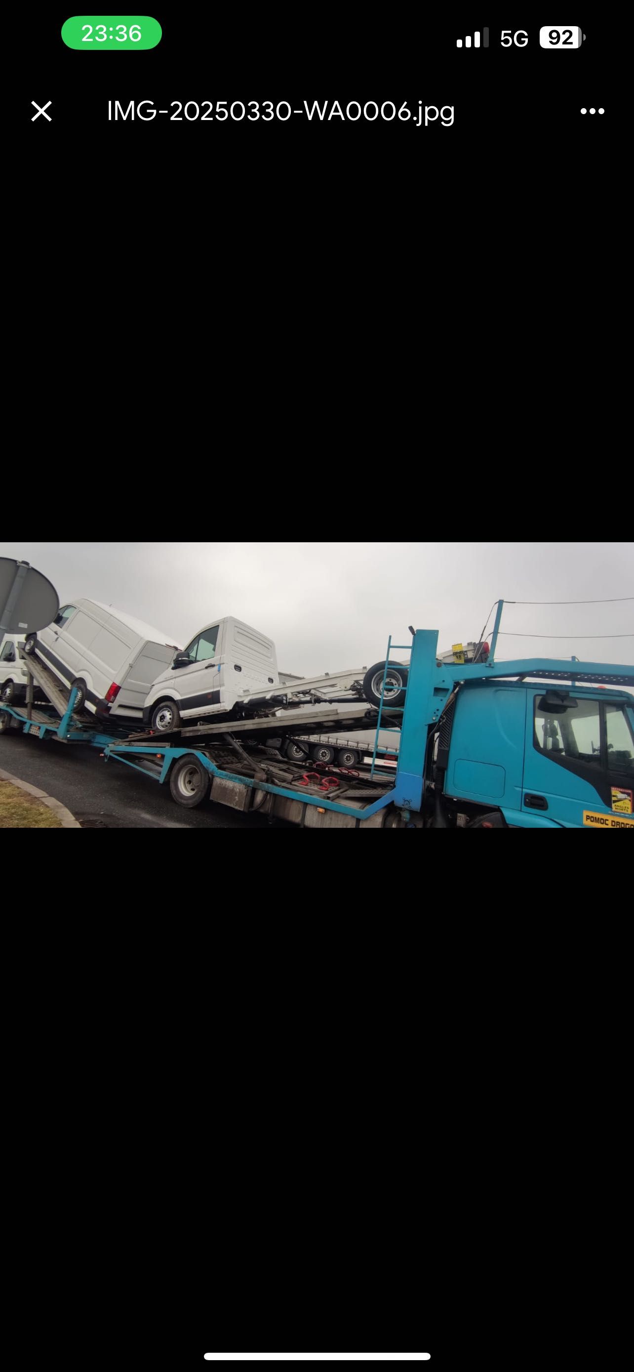 Przyczepa LF4 busy laweta Autotransporter lohr