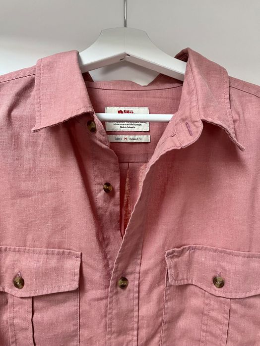 Рубашка Fjällräven Övik Travel Shirt LS M / Размер: M-L / оригинал