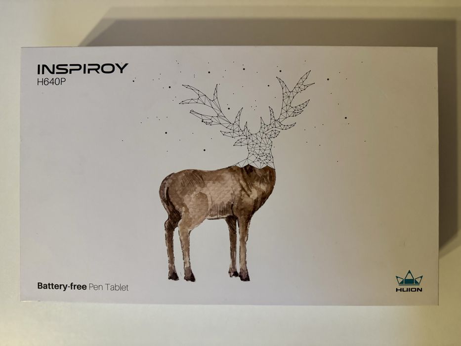Графічний планшет Huion Inspiroy H640P