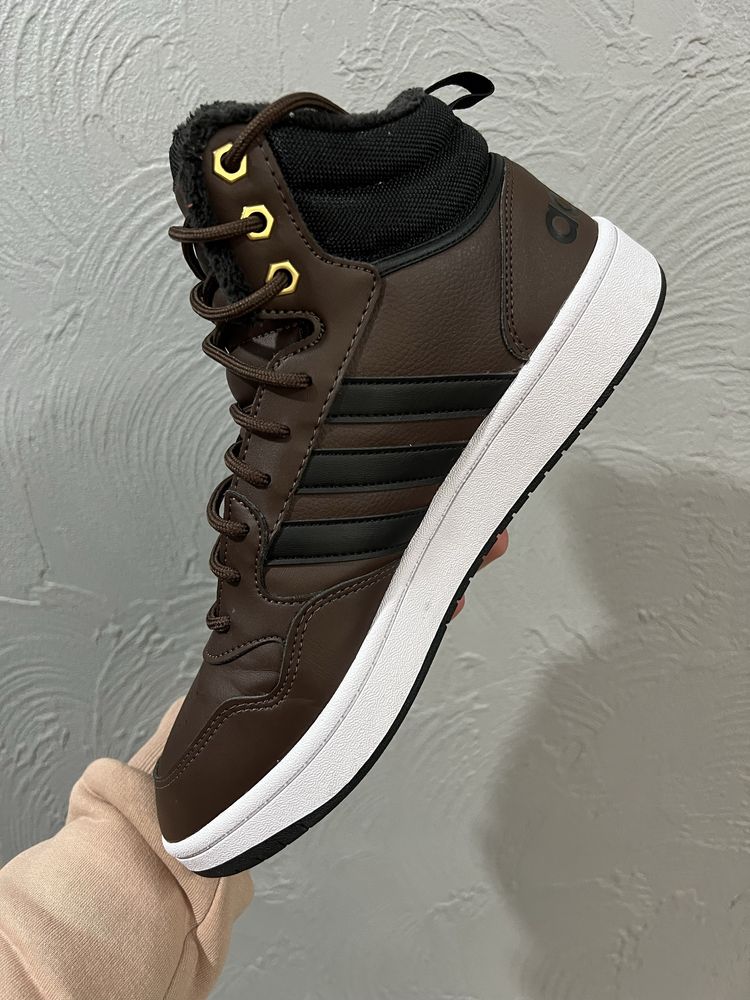 Оригінал ! Кросівки Adidas Hoops 3.0 Mid Winterized