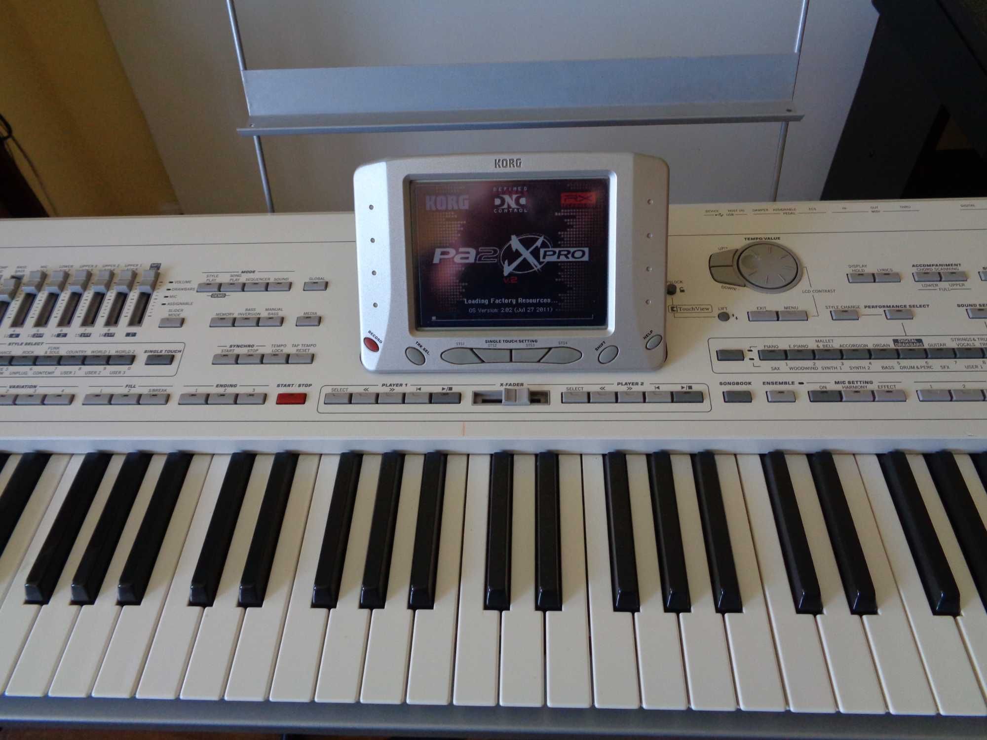 piano teclado arranjador orgão korg pa 2